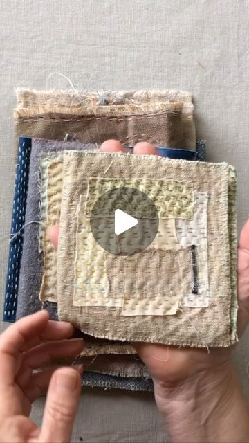 Slow Stitch Vessel, Slow Stitching Tutorial, Slow Stitching Ideas, Slow Stitching Projects, Being In The Moment, Slow Stitching, Word Play, Hung Up, Do You Feel