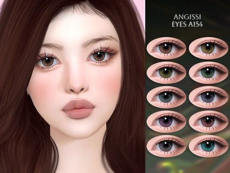 Mod Eyeshadow, Mod For Sims 4, Mod Makeup, Sims 4 Cheats, Sims 4 Tattoos, Sims 4 Cc Eyes, The Sims 4 Skin, Makeup Cc, Sims 4 Anime