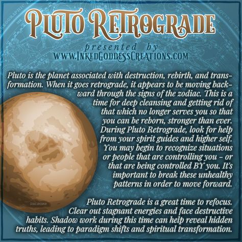 Pluto Retrograde Meaning, Pluto Retrograde 2023, Retrograde 2023, Retrograde Meaning, Tropical Zodiac, Pluto Retrograde, Retrograde Planets, Modern Day Witch, Astrology Meaning