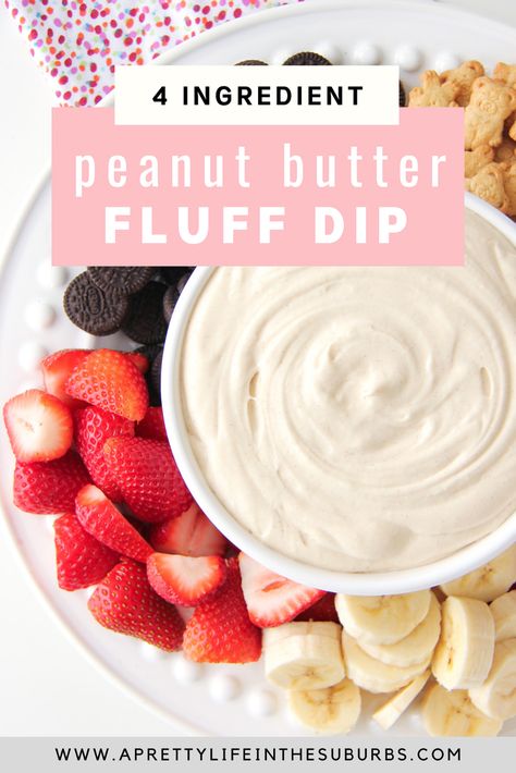 Fruit Dip Peanut Butter, Peanut Butter Marshmallow Fluff Dip, Peanut Butter Dip Recipes, Cottage Cheese Peanut Butter Dip, Things To Make With Marshmallow Fluff, Peanut Butter Fluff Dip, Marshmallow Fluff Dip, Fruit Dip With Marshmallow Fluff, Peanut Butter Marshmallow Fluff