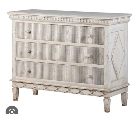 French Chest Of Drawers, French Bedroom, French Style Furniture, 3 Drawer Dresser, 3 Drawer Chest, Mirrored Furniture, French Furniture, Large Mirror, Furniture Assembly