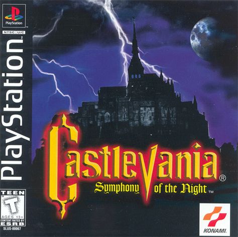 Castlevania: Symphony of the Night (PlayStation) Castlevania Games, Video Game Box Art, Ps1 Games, Game Box Art, Playstation One, Castlevania Wallpaper, Ps2 Games, Playstation 1, Dark Crystal