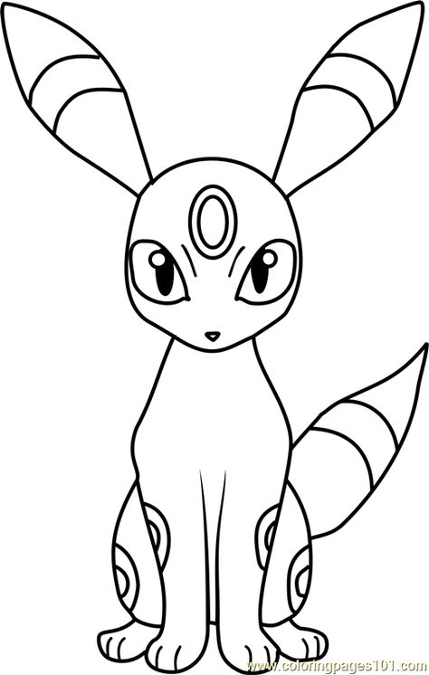 Umbreon Coloring Page, Pokemon Outline Drawings, Pokemon Pictures To Draw, Umbreon Drawing, Pokemon Line Art, Pokemon To Draw, Pokemon Outline, Coloring Pages Pokemon, Pokémon Drawing