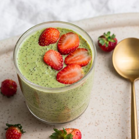 Chia Protein Pudding, Avocado Skillet, Protein Chia Pudding, Pumpkin Chia Pudding, Matcha Chia Pudding, Mint Chocolate Chip Cookies, Spring Recipe, Breakfast Specials, The Matcha