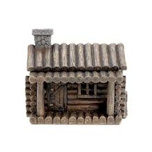 Miniature Log Cabin, Log Cabin Craft, Mini Log Cabin, Mountain Hideaway, Cabin Dollhouse, Little Free Library Plans, Halloween Hanging Ghost, Cute Cabins, Outdoor Decorative Lights