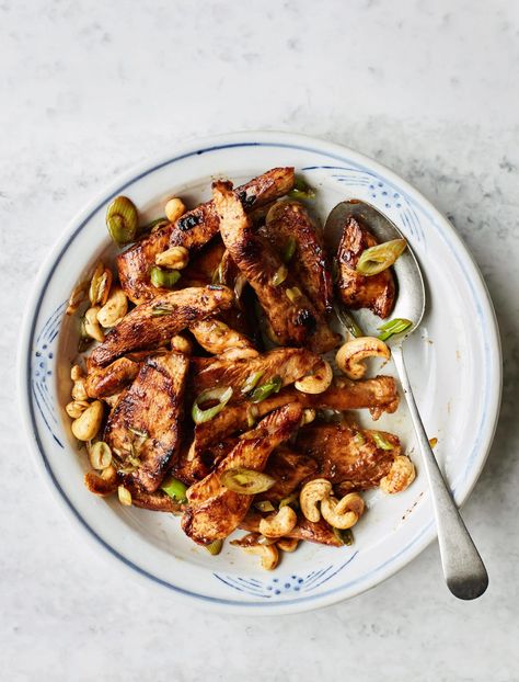 Mary Berry’s Hoisin Chicken with Cashews Chicken And Cashew, Cashew Stir Fry, Cashew Recipes, Hoisin Chicken, Mary Berry Recipe, Stir Fry Recipes Chicken, Recipe For Chicken, Cashew Chicken, Midweek Meals