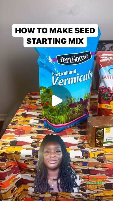 Dominique J Kinsler on Instagram: "Comment “Link” for my latest blog where I walk through seed starting in more detail. The blog post also contains the links to all the products I use. 

🌱 Hey Garden Besties! 🌱 Today, I’m sharing my go-to seed starting mix recipe that gives my seedlings the perfect start. I start by expanding an 8-quart brick of coco coir using boiling water—this creates a light, airy base that holds moisture just right. 

I mix 4 quarts of the expanded coco coir with 1 quart of vermiculite for even moisture retention, 1 quart of perlite for excellent drainage, 1 quart of earthworm castings to naturally nourish those baby roots, and about 1 tablespoon of mycorrhiza to help build strong, resilient plants from the ground up.

This mix is ideal because it’s lightweight, dra Coco Coir, Seed Starting Mix, Earthworms, Diy Plants, Boiling Water, Seed Starting, Fall 2024, From The Ground Up, Gardening Tips