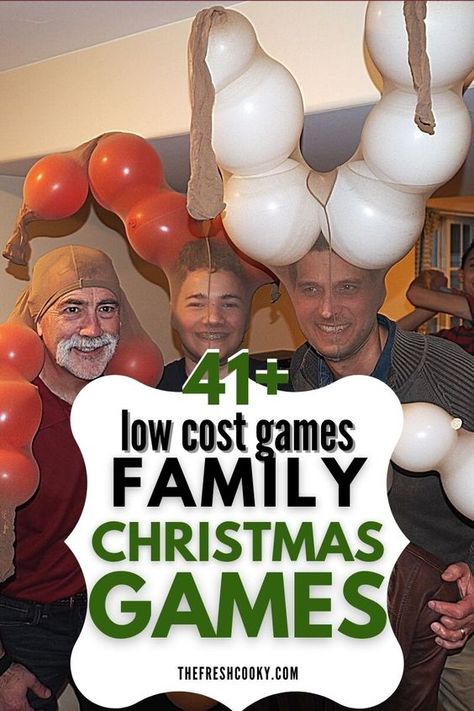 Family Christmas Party Games, Christmas Party Games For Groups, Xmas Party Games, Funny Christmas Party Games, Christmas Eve Games, Fun Family Christmas Games, Family At Christmas, Christmas Party Games For Kids, Funny Christmas Games