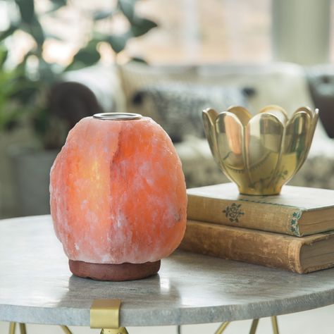 Himalayan Lamp, Candle Christmas Tree Lights, Himalayan Salt Benefits, Candle Alternatives, Fiber Optic Christmas Tree, Salt Lamps, Oil Warmer, Himalayan Salt Lamp, Salt Lamp