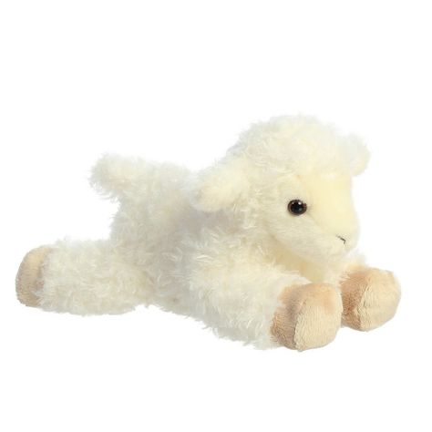 The Mini Flopsie Luna Lamb by Aurora is a delightfully soft plush that captures the innocence and peace of a lamb. Luna's white, fluffy fur and tender expression make it an irresistible addition to any plush collection. The attention to detail, from its soft beige hooves to the delicate face, ensures that it will be a favorite for both play and display. Luna Lamb is designed to be a comforting companion for all ages, ready to bring a touch of gentle joy wherever it goes. Established in 1981, Aur Aurora Plush, Lamb Stuffed Animal, Baby Lamb, Cute Stuffed Animals, Plush Animals, Kids Safe, Stuffed Animal, Soft Plush, Plush Toys