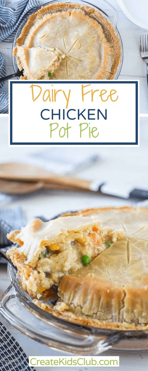 Chicken Frozen Vegetables, Chicken Pot Pie Recipe Dairy Free, Gluten Free Pot Pie, Dairy Free Chicken Pot Pie, Vegan Chicken Pot Pie, The Best Chicken Pot Pie, Chicken Recipes Dairy Free, Gluten Free Chicken Pot Pie, Gluten Free Dairy Free Dinner