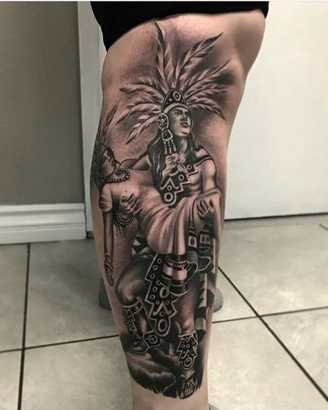 Aztec Tattoo Designs For Men, Religous Tattoo, Wolf Tattoo Forearm, Tattoo Chart, Aztec Warrior Tattoo, Aztec Tattoos Sleeve, Azteca Tattoo, Mayan Tattoos, Aztec Tattoos