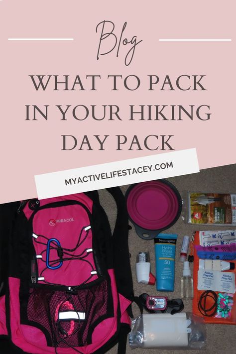 Imagine you’re in the middle of a hike, and you realize you need a first aid kit, or suddenly you require an extra snack because the hike is much more difficult than you anticipated. These are just some of the reasons why having a day pack is incredibly important. Not only will it keep you prepared, but it may also keep you safe. Hike Essentials, Hiking First Aid, Hiking First Aid Kit, Hiking Day Pack, Beginner Hiking, Hiking Trips, 10 Essentials, Spring Hiking, Neutrogena Hydro Boost