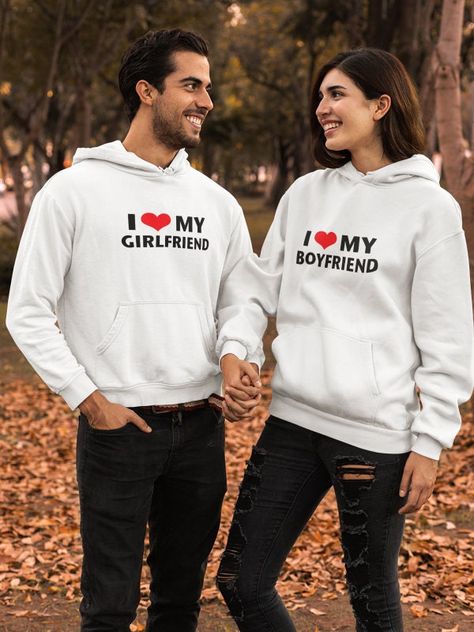 Valentines Day Embroidery, Couples Valentines Day, Vaporwave Hoodie, Matching Hoodies For Couples, Pastel Shirt, Bts Shirt, Matching Hoodies, 90s Sweatshirt, Matching Sweaters