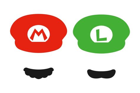 Mario Y Luigi, Mario E Luigi, Sound Science, Mario And Luigi, Mandala Art, Vector Art, Mario, Vector Free, Birthday Party