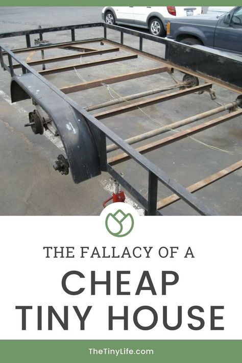 Learn the fallacies of a cheap tiny house build. Understand the trade of your time vs your money, your tools vs their tools, and their ability to get discounts on things such as materials and appliances that wouldn't be available to you if you DIY yourself with your own tiny house plans.  #tinyhouse #tinyhouseliving #tinyhousemovement #tinyhousebuild #tinyhouselife Tiny House Build, Shipping Container Home Builders, Cheap Tiny House, It’s A Small World, Outdoor Kitchen Appliances, Tiny House Trailer, Building A Tiny House, Mini Houses, Basic Kitchen