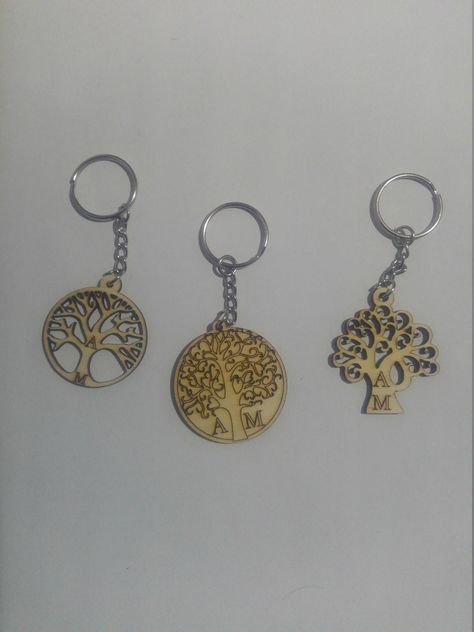 Burn Mark, Simple Object, Etsy Wedding Favors, Poplar Wood, Wedding Favours, Birch Plywood, Tree Of Life, Key Ring, Key Rings