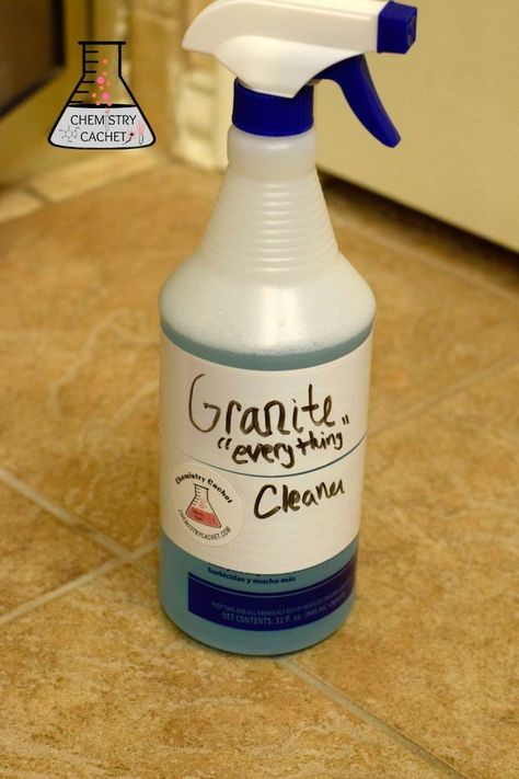 Everyone will be copying this chemist's cleaning idea after seeing her genius tip Natural Shower Tile, Clean Shower Tile, Soap Scum Cleaner, Marble Cleaner, How To Clean Stone, Granite Shower, Cleaning Shower Tiles, Cleaning Naturally, Marble Bathroom Floor