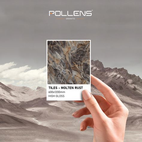 DESIGN :
MOLTEN RUST
.
.
SIZE :
600X1200MM
.
.
FINISH :
HIGH GLOSS
.
.
#pollens #pollensgranito #vitrifiedtiles #tilesdesign #600x1200mm #600x1200 #60x120cm #800x1600mm #800x1600 #80x160cm #arcitecture #digitalwalltiles #newtilescollection #architecture #nature #colortiles #carvingtiles #significant #luxurious #tilesmanufacturer #ceramics #tilesmanufacturers #gvt #pgvt #localforvocalindia #newshades #madeinindia #morbi #gujarat #india Architecture Nature, Real Estate Marketing Design, Digital Inspiration, Vitrified Tiles, Luxury Marble, Tiles Design, Marketing Design, Digital Graphics, Building Materials