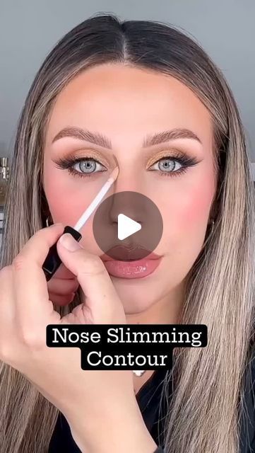 Boost Beauty Now on Instagram: "NOSE CONTOUR MAGIC!❣️💄👃✨

Get a super slim nose in seconds!

#NoseContourHacks #SlimNose #MakeupTips #BeautyHacks #Contouring #FaceSculpting #InstaReels #ReelBeauty #MakeupTutorials" Nose Counter For Big Nose, Contouring Nose, Slim Nose, Nose Contour, Nose Contouring, Big Noses, Makeup Tips, Makeup Tutorial, Beauty Hacks