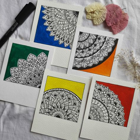 Small Mandala Drawing, Mini Mandala Drawing, Mini Mandala Art, Aesthetic Mandala Art, Unique Mandala Art, Mandala Sketch, Mandala Book, Easy Mandala Drawing, Mandala Art Therapy