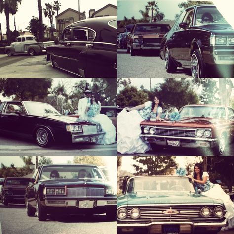 My quince ❤ low riders & oldies theme Quinceanera Lowriders, Low Rider Quince Pictures, Low Rider Quinceanera, Lowrider Quinceanera Theme, Old School Quinceanera Theme, Low Rider Quinceanera Theme, Oldies Wedding Theme, Oldies Quinceanera Theme, Oldies Photoshoot