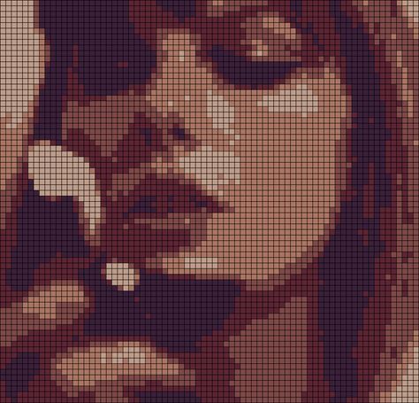 Graph Crochet, Folklore Evermore, Pixel Crochet, Pixel Art Grid, Taylor Swift Cute, Tapestry Crochet Patterns, Pixel Pattern, Pixel Art Pattern, Crochet Tapestry