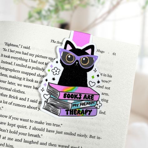 Bookish Style, Bookworm Gifts, Bookmark Handmade, Cute Bookmarks, Normal Clothes, Magnetic Bookmarks, 5x7 Print, How To Make Bookmarks, Gifts For Bookworms