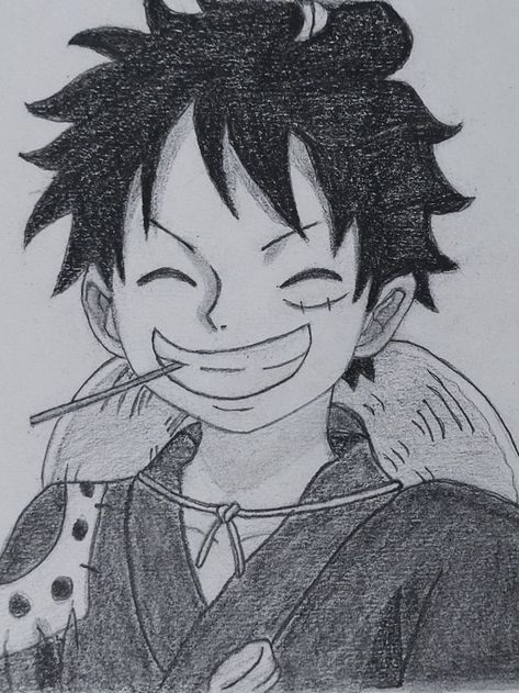 One-Piece-Luffy-Draw One Piece Anime Drawing, Draw Monkey, Luffy Drawing, Steps Drawing, Embroidered Canvas Art, Z Wallpaper, Pencil Sketch Images, Pencil Drawings Easy, Embroidered Canvas