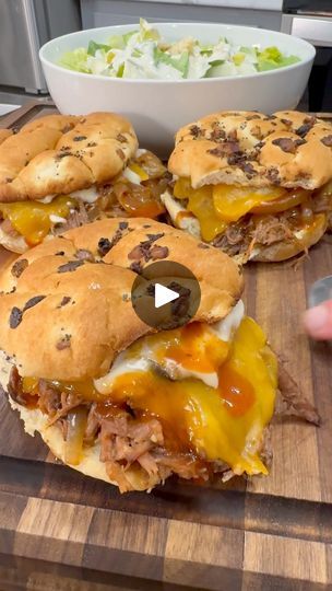 479K views · 5.3K reactions | Easy Crockpot Shredded Beef and Cheddar Sandwiches🔥 #easyrecipe #dinner #easymeals | Cookinginthemidwest | Cookinginthemidwest · Original audio Shredded Beef And Pork Sandwiches, Crockpot Shredded Beef Sandwiches, Hot Shredded Chicken Sandwiches Crockpot, Crockpot Shredded Beef And Cheddar Sandwiches, Shredded Bbq Beef Crockpot, Crockpot Shredded Beef, Creamy Soup Recipes, Food For Digestion, Bowl Party Food