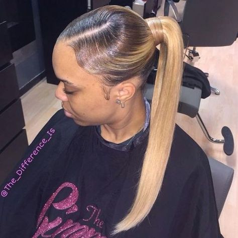 Image result for weave ponytail hairstyles for black women Black Ponytail, Blonde Updo, Perfect Ponytail, Weave Ponytail Hairstyles, Sleek Ponytail Hairstyles, Weave Ponytail, Black Ponytail Hairstyles, Classic Hairstyles, Hair Ponytail Styles