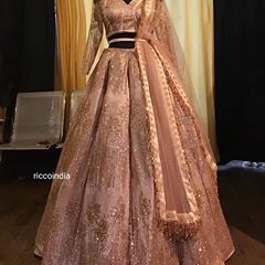 Ricco (@riccoindia) • Instagram photos and videos India Costume, Dress Bustle, Onion Pink, Sharara Designs, Lehenga Choli Designs, Luxurious Dress, Indian Outfits Lehenga, Wedding Lehenga Designs, Lehnga Dress