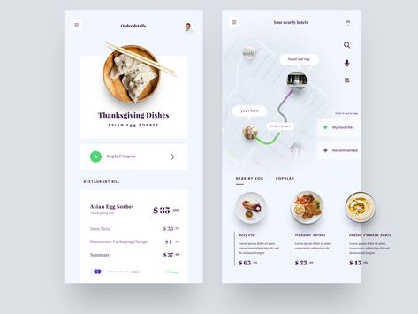 Recipe app 4 coupon apply map soru gowtham ios logo ux branding mobile space blue iphone ps typography sudhan illustration design she app Ui Design Mobile, Mobile Ux, Recipe App, Weekly Inspiration, Mobile App Design Inspiration, Webdesign Inspiration, Ux Design Inspiration, Web Ui Design, Mobile Ui Design