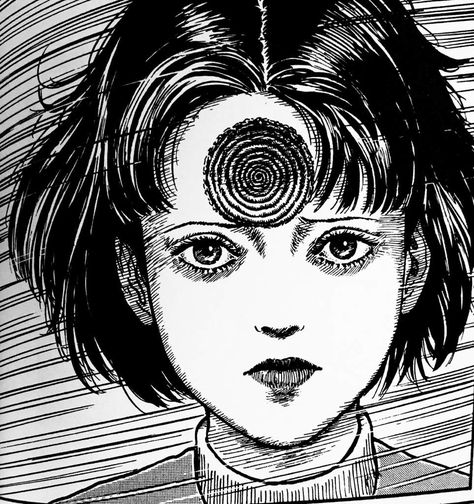 Junji Ito Spiral, Junji Ito Art, Horror Wallpaper, Ito Junji, Junji Ito Collection, Horror Manga, Japanese Horror, Junji Ito, Manga Collection