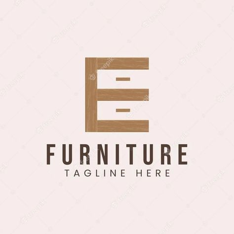 Premium Vector | Letter e with wooden furniture concept logo design inspiration Furniture Shop Logo, Furniture Company Logo, Van Branding, Photographers Logo Design, Bike Logos Design, Design With Letters, Furniture Concept, Lettermark Logos, Tree Logo Design