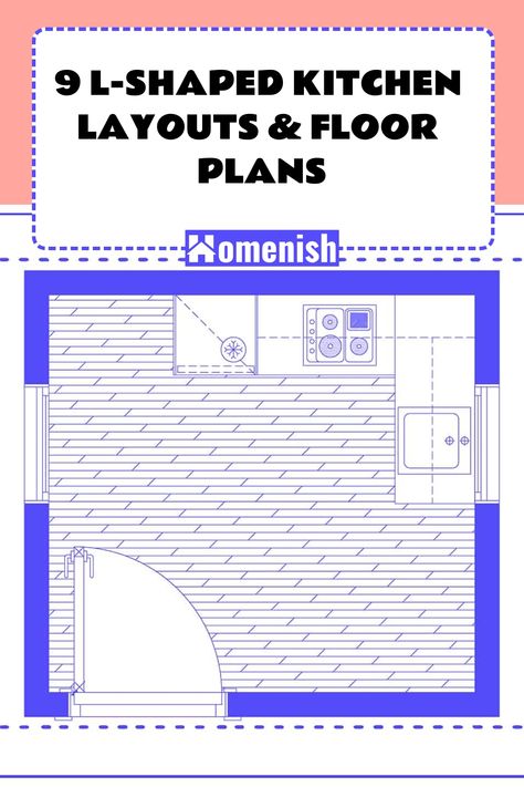 9 L-Shaped Kitchen Layouts & Floor Plans Kitchen Measurements Layout Floor Plans, L Shaped Kitchen With Table In Middle, L Shaped Kitchen And Dining Room, L Layout Kitchen, 2 Wall Kitchen Layout, L Shaped Kitchen Island With Seating, L Shaped Kitchen Diner, T Shaped Kitchen, Small L Shaped Kitchen Layout