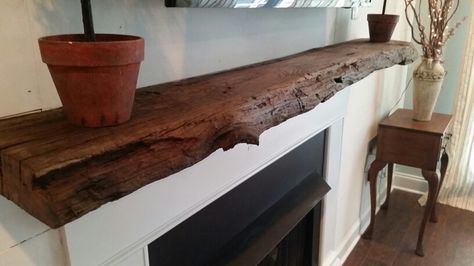 Natural live edge mantel Live Edge Cedar Mantle, Raw Edge Mantle, Live Edge Wood Mantle Fireplace, Live Edge Fireplace Mantel Mantle Ideas, Live Edge Mantel Ideas Fireplace, Live Edge Mantle Fire Places, Live Edge Wood Mantle, Live Edge Mantel Ideas, Live Edge Mantle