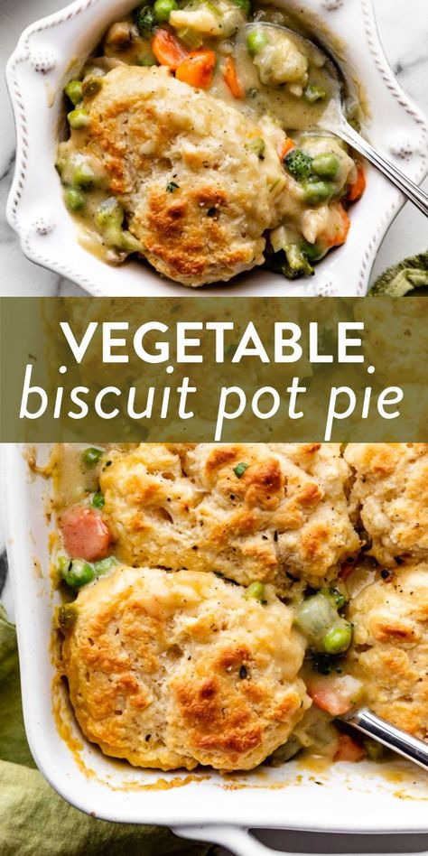 Vegetable Pot Pie, Pot Pie Casserole, Bread Soup, Veggie Dinner, Meatless Dinner, Tasty Vegetarian Recipes, Vegetarian Dinners, Vegetarian Recipes Dinner, Veg Recipes