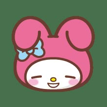 My Melody Emoji, Bunny Eyes, Line Emoji, My Sweet Piano, Make Your Own Stickers, Line Store, Hello Kitty And Friends, Sanrio Characters, My Melody