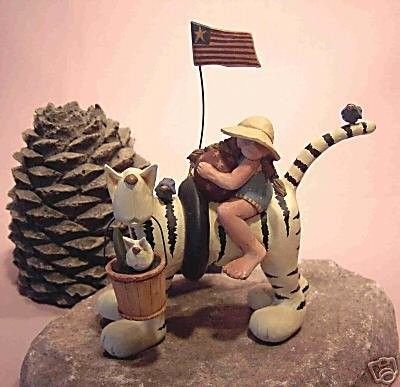 Williraye Studio, Best Deal, Art Fair, Folk Art, Baby Mobile, Hand Carved, Figurines, Flag, Collectibles