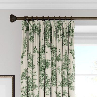 English Country Dining Room, Toile Room, Toile Curtains, Toile Bedding, Custom Drapery Panels, Pinch Pleat Draperies, Pleated Drapery, Dining Room Curtains, Toile Pattern