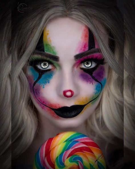 Funny Quotes About Work, Costume Duo, Creepy Clown Makeup, Quotes About Work, Type Of Makeup, Cute Clown Makeup, Halloween Makeup Clown, Holloween Makeup, Scary Clown Makeup