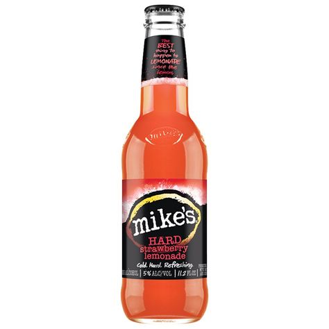 Mikes Lemonade, Mikes Hard Lemonade, Canned Drinks, Mikes Hard, Hard Lemonade, Blended Drinks, Alcohol Content, Sticker Ideas, Game Table