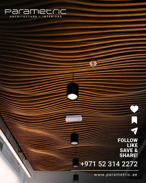 ✨ Prepare to be mesmerized! ✨ Our parametric ceiling at Advance Systems is a true showstopper, adding a touch of futuristic elegance to the space. #ParametricDesign #CeilingInspiration #ModernInteriors #DubaiDesign #OfficeTransformation #ArchitecturalArt #DynamicSpaces #LuxuryInteriors #CreativeWorkspaces #InteriorInnovation Parametric Ceiling, Futuristic Elegance, Curved Ceiling, House Entryway, Office Transformation, Parametric Design, Creative Workspace, Luxury Interior, Modern Interior