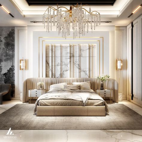 Luxurious White Bedroom, Dat Villa, Bedroom Concept, Minimal House, Luxe Bedroom, Modern Luxury Bedroom, Modern Bedroom Interior, Luxury Bedroom Design, Reception Design