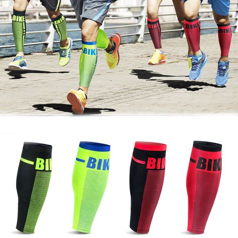 1Pcs Base Layer Compression Leg Warmers Shin Guard Cycling Leg Sleeve Men Women Running Football