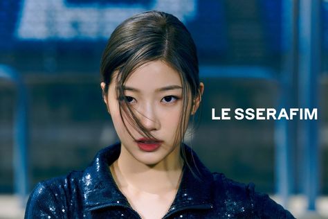 Lesserafim Concept Photo, Le Sserafim Fearless, Blue Flames, Extended Play, Iz One, Kpop Girl Groups, New Girl, Korean Girl, South Korean Girls