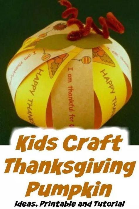 Thanksgiving Thankful Pumpkin � CraftBits.com Thanksgiving #thanksgiving #kidscrafts #printables #papercrafts #activitiesforkids Thanksgiving Post, Diy Pumpkins Crafts, Thankful Pumpkin, Simple Thanksgiving, Pumpkin Craft, Rainy Day Crafts, Thanksgiving Crafts For Kids, Diy Thanksgiving, Thanksgiving Diy