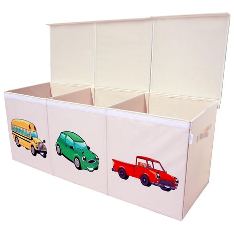 PRICES MAY VARY. Premium Oxford 600D Material: Constructed using high-quality Oxford 600D material, this toy box is not only sturdy but also water resistant. Rest assured that your child's treasures will remain protected from spills, accidents, and everyday wear and tear. Generous Size: With its ample dimensions, our Large Toy Box offers an expansive storage capacity to accommodate a wide variety of toys, games, and playthings. Say goodbye to scattered toys and hello to tidy surroundings. Elegan Large Toy Box, Toy Storage Organizer, Living Room Playroom, Toy Storage Organization, Toy Bins, Kid Toy Storage, Kids Room Organization, Toy Box, Toddler Room