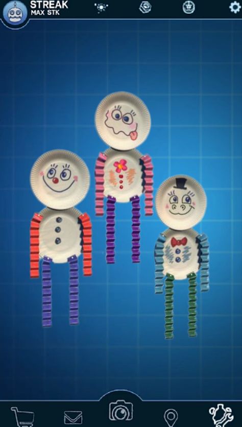 Paper Plate Pals Fnaf, Fnaf Paper Pals, Withered Bonnie, Fnaf Crafts, Fnaf 2, Fnaf Stuff, Freddy Fazbear, Fnaf Art, Five Night